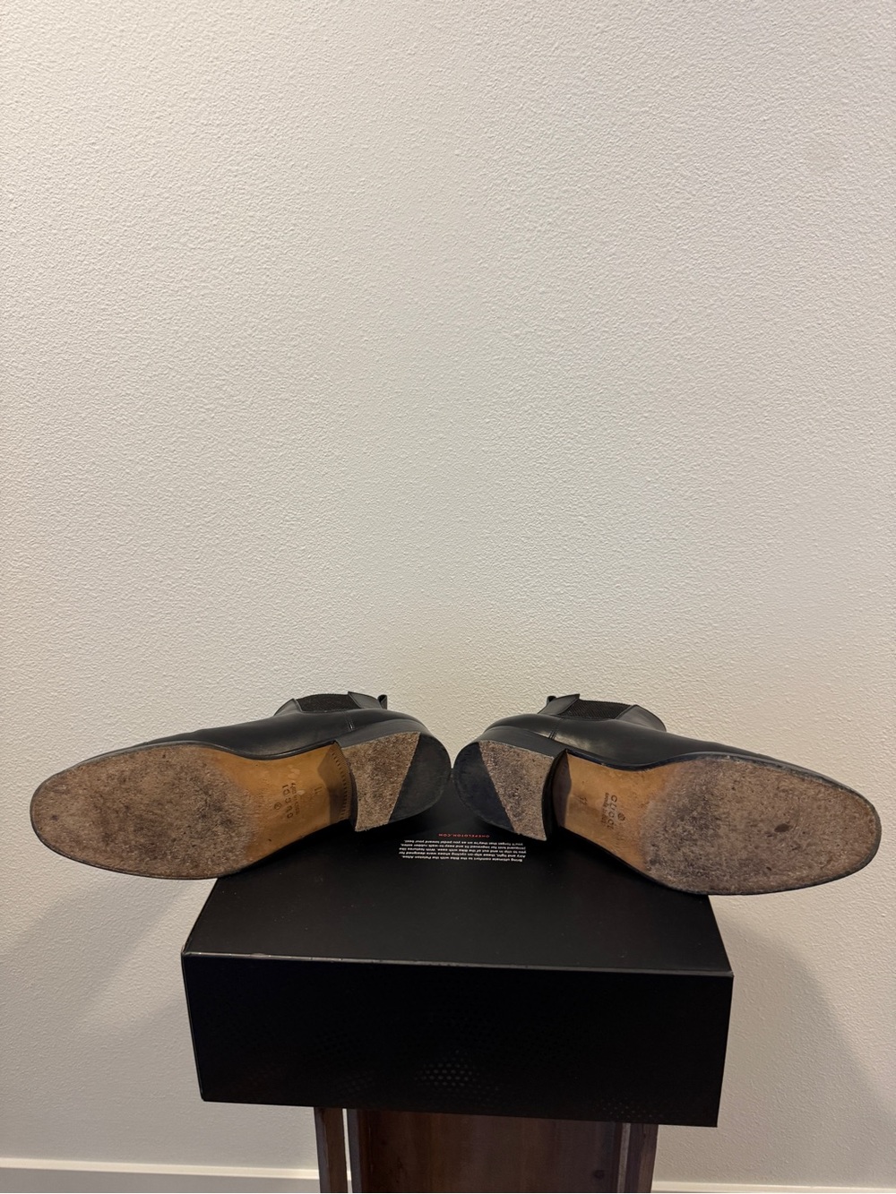 GUCCI Black Leather Chelsea - Picture 12 of 16